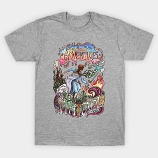 The Adventures of Mary Grizzle Illustration T-Shirt